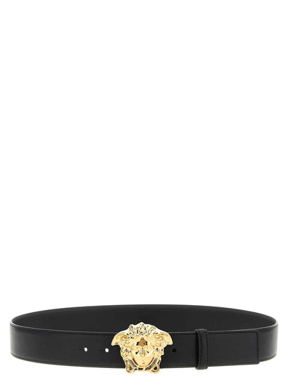 Black Calfskin Regular Belt