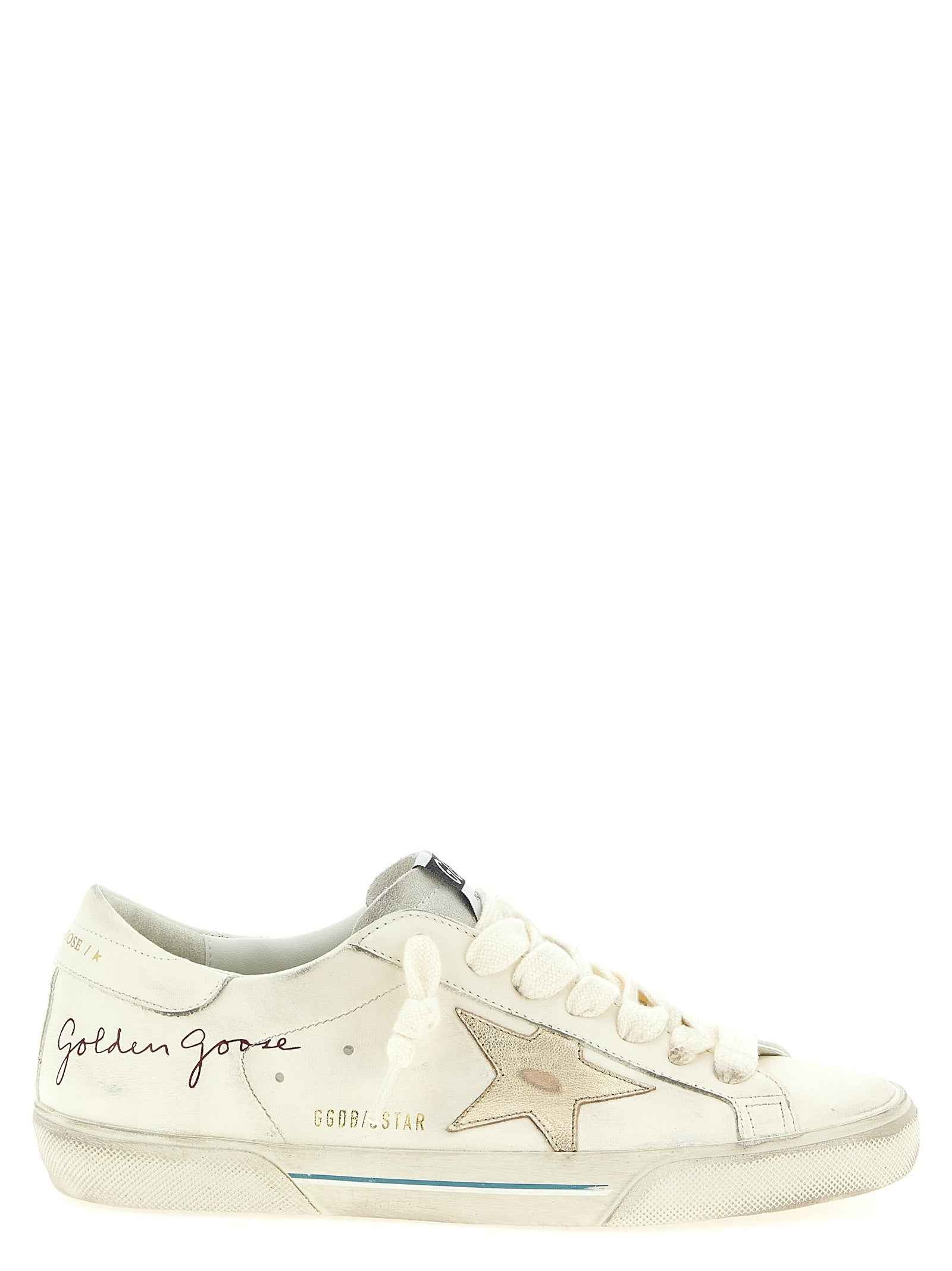 White Cowhide Low Top Sneakers