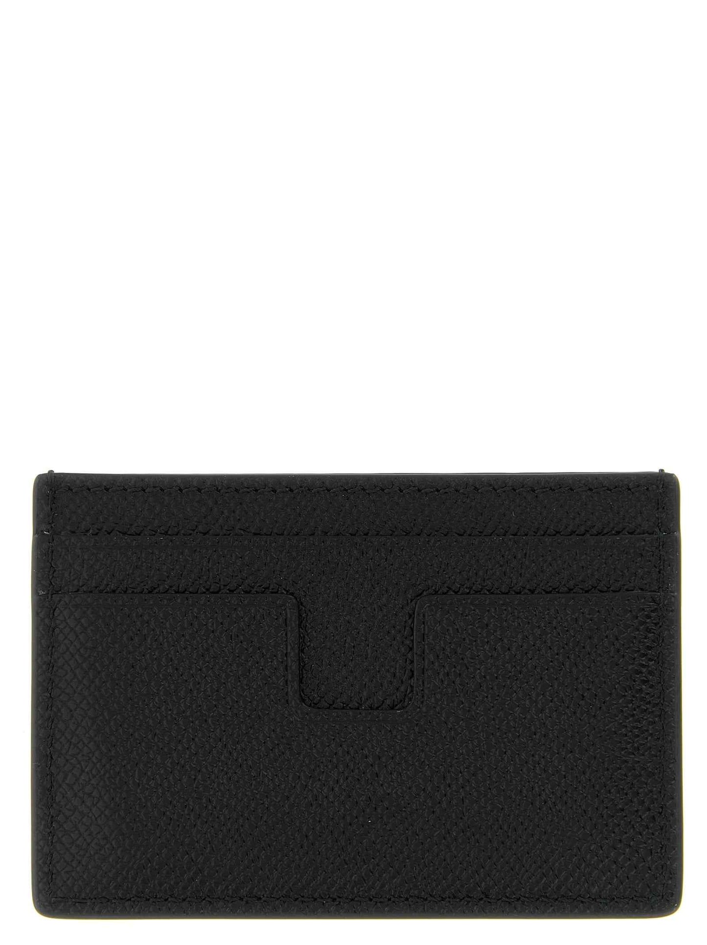 Black Calfskin Cardholder