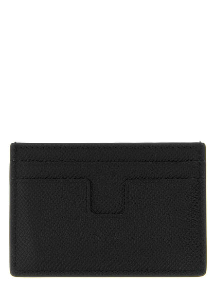 Black Calfskin Cardholder