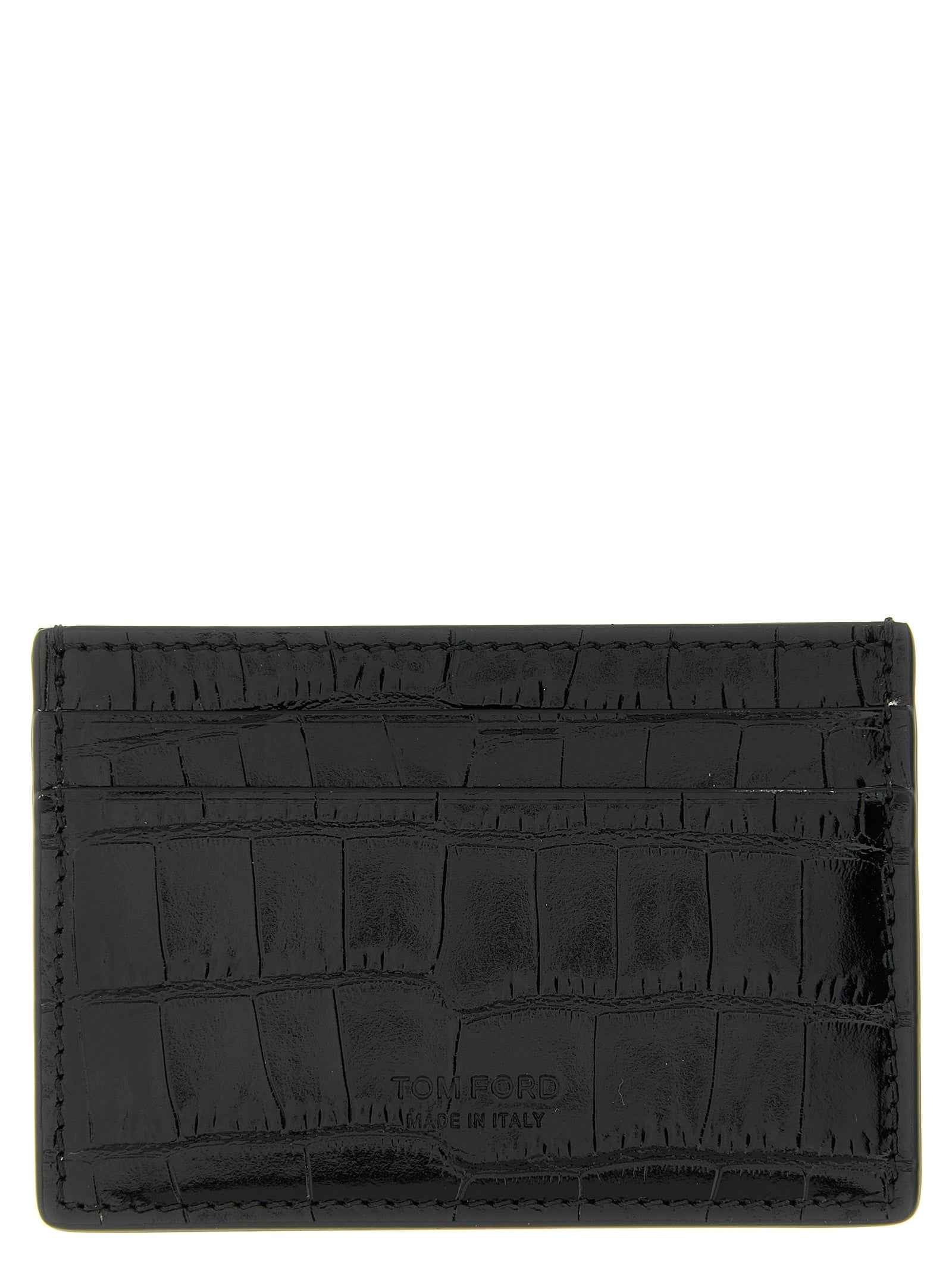 Black Calfskin Cardholder