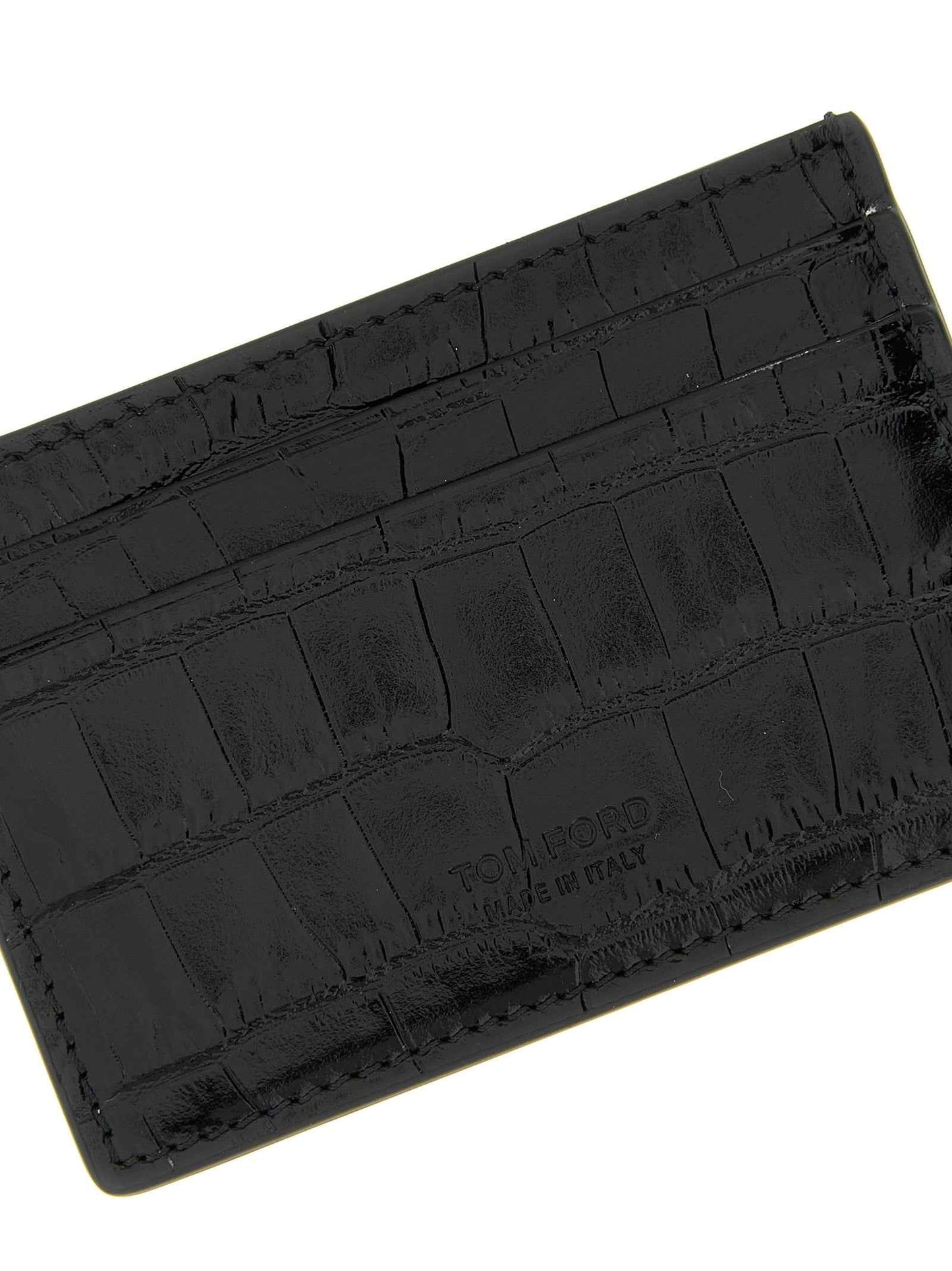Black Calfskin Cardholder