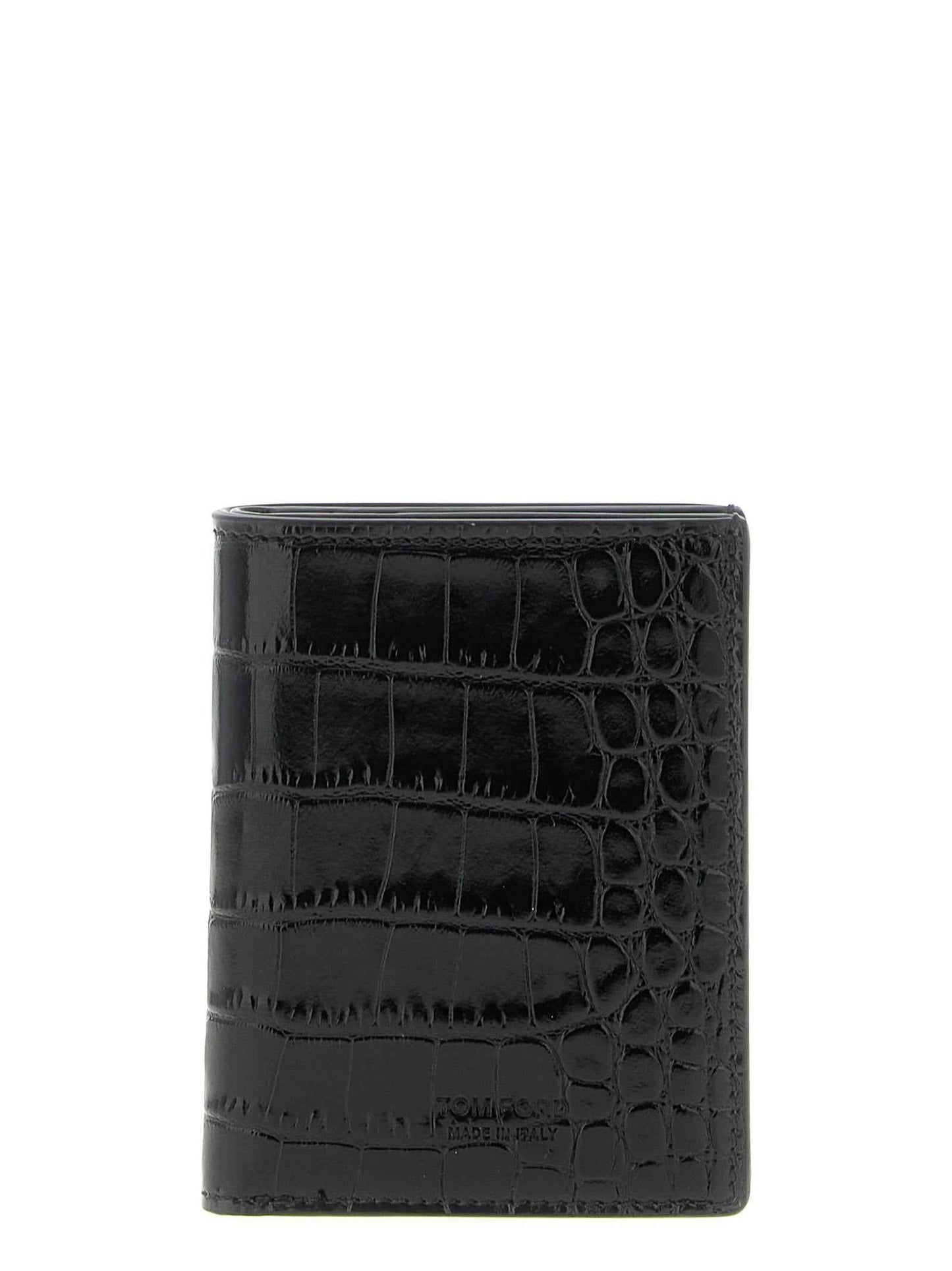Black Calfskin Cardholder