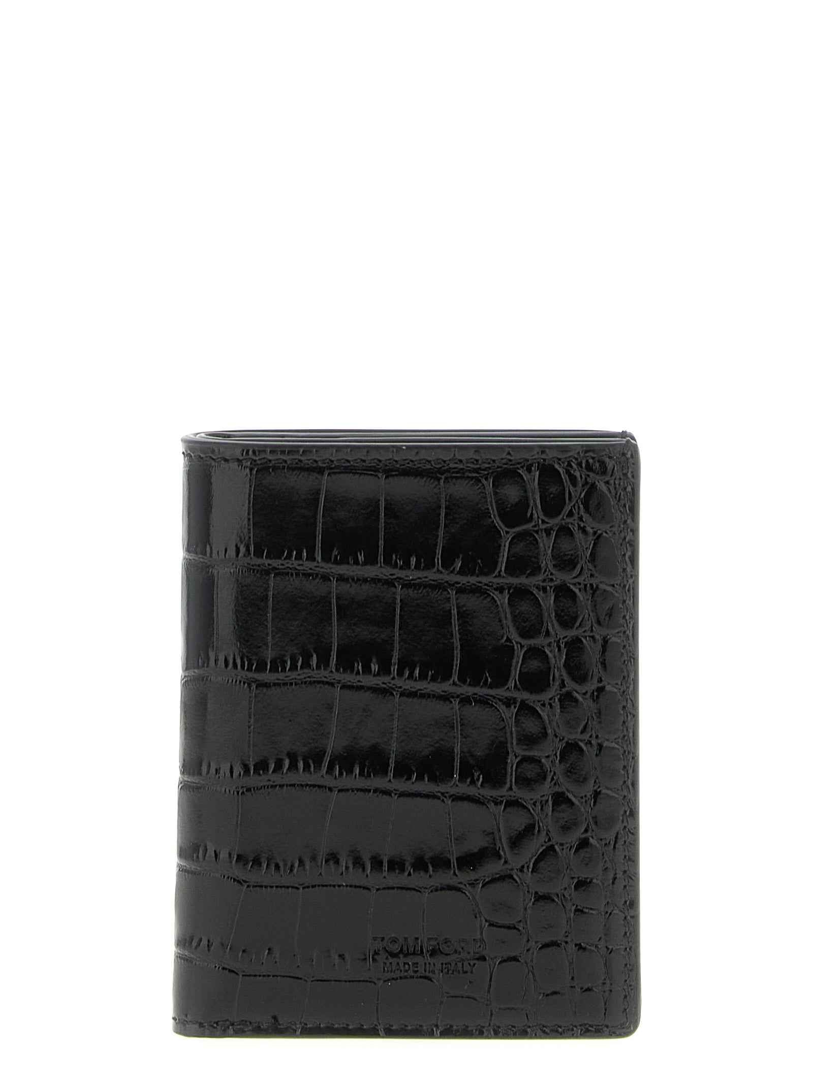 Black Calfskin Cardholder