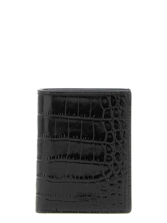 Black Calfskin Cardholder
