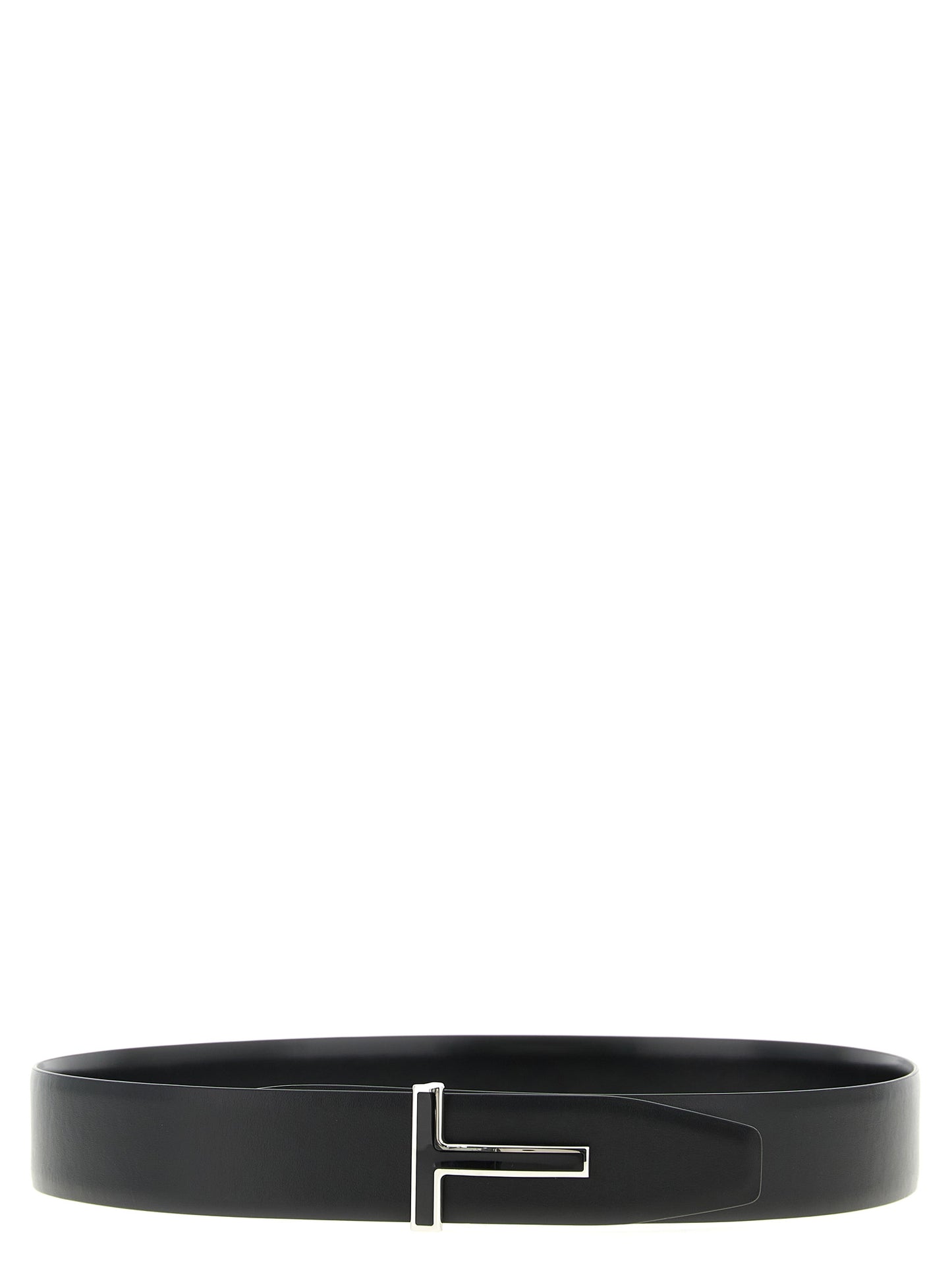 Black Calfskin Regular Belt