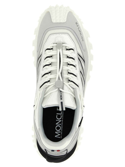 Gray Polyamide Athletic Sneakers