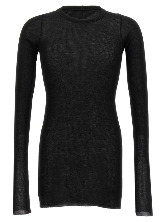 Black Viscose T-Shirt