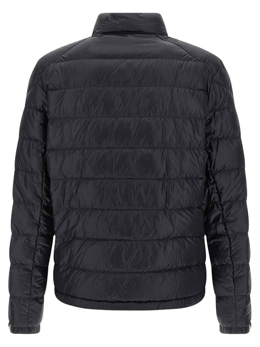 Blue Polyamide Full-Length Jacket