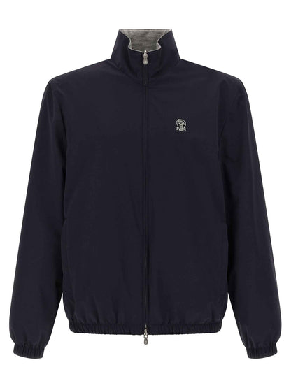 Multicolor Polyamide Shell Jacket