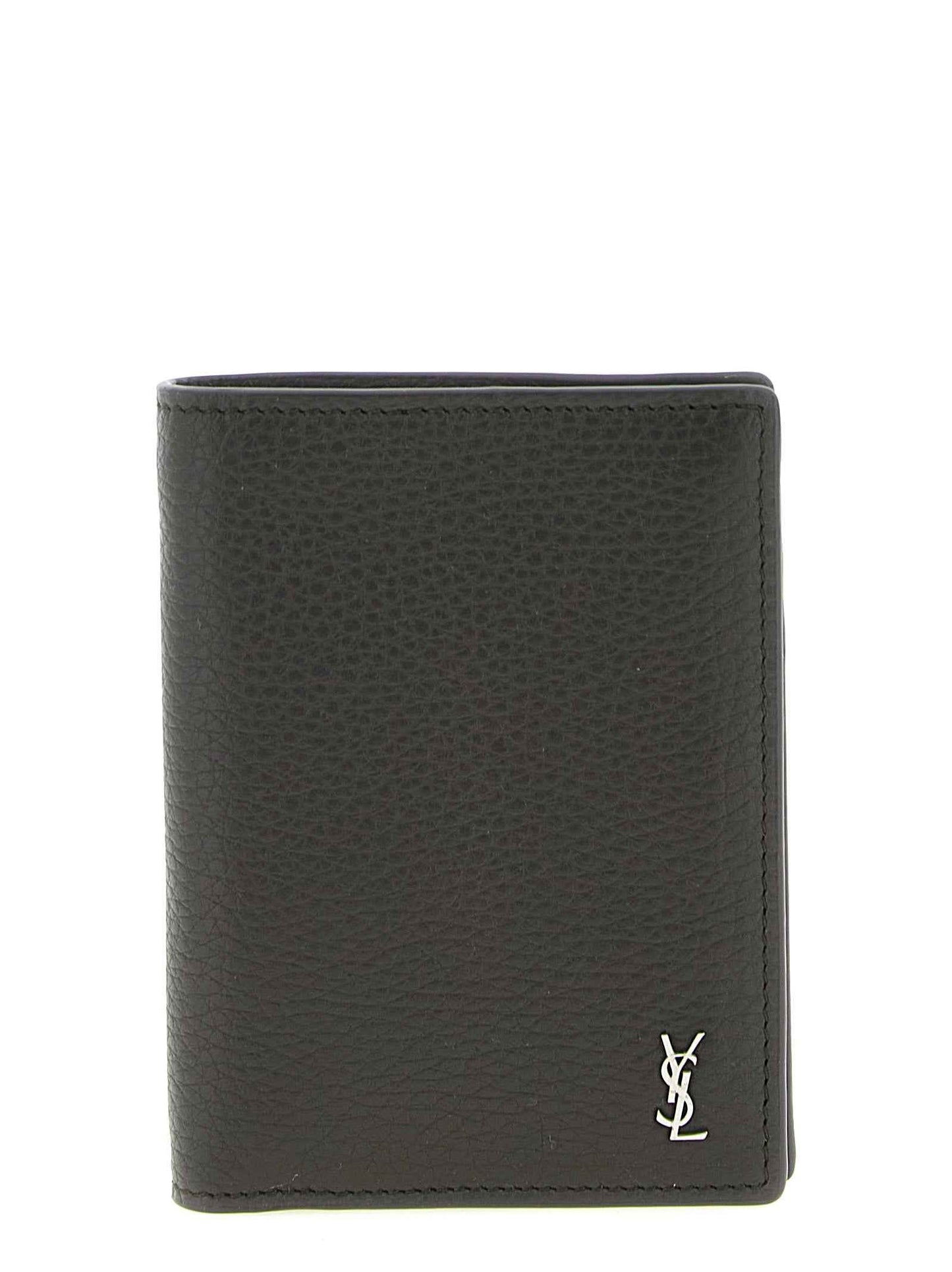 Brown Calfskin Leather Wallet