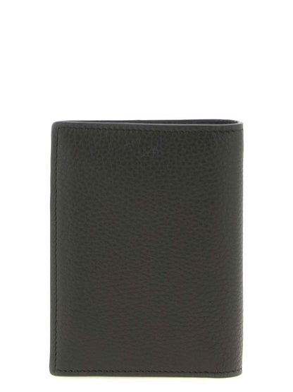 Brown Calfskin Leather Wallet