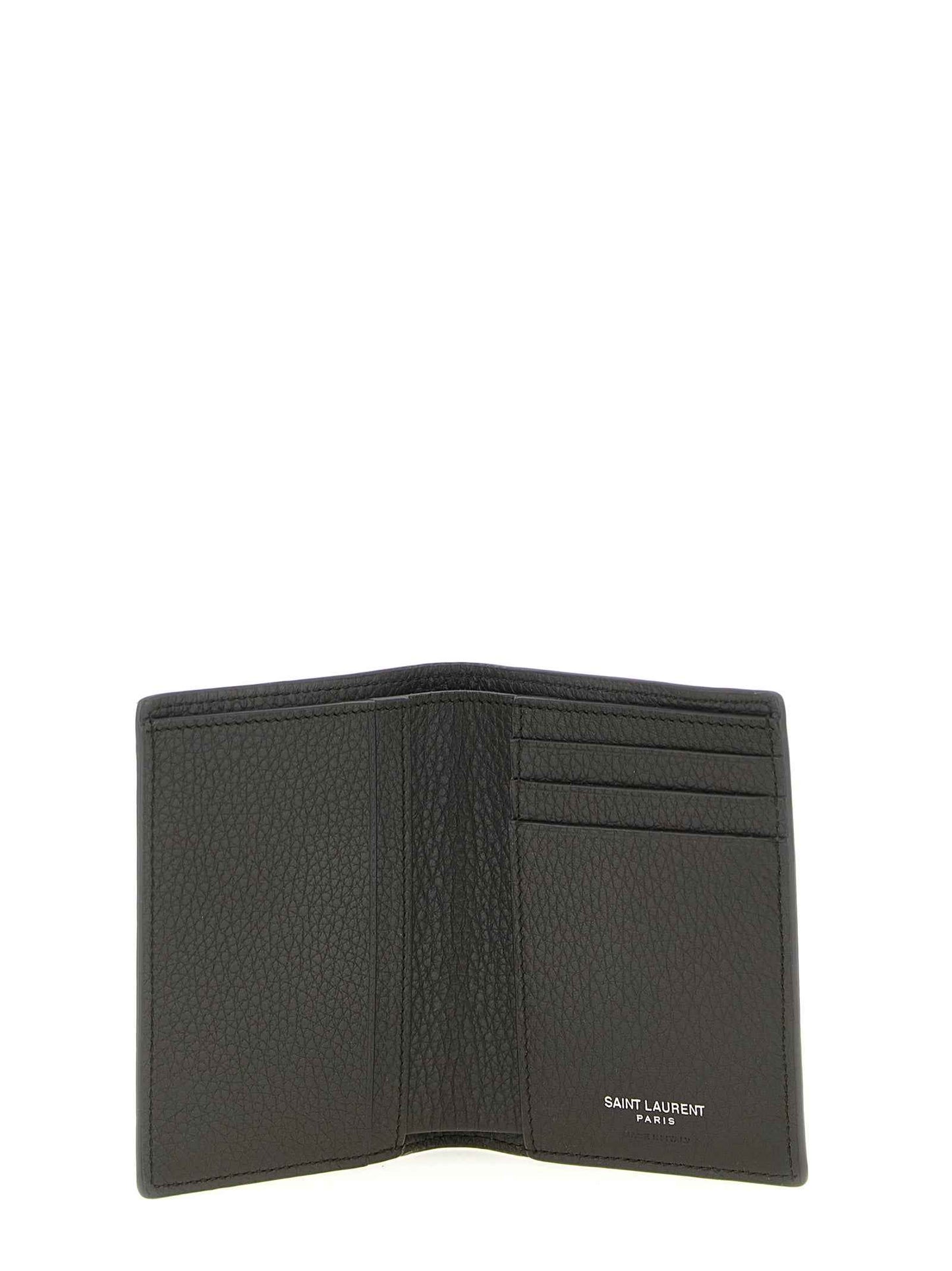 Brown Calfskin Leather Wallet
