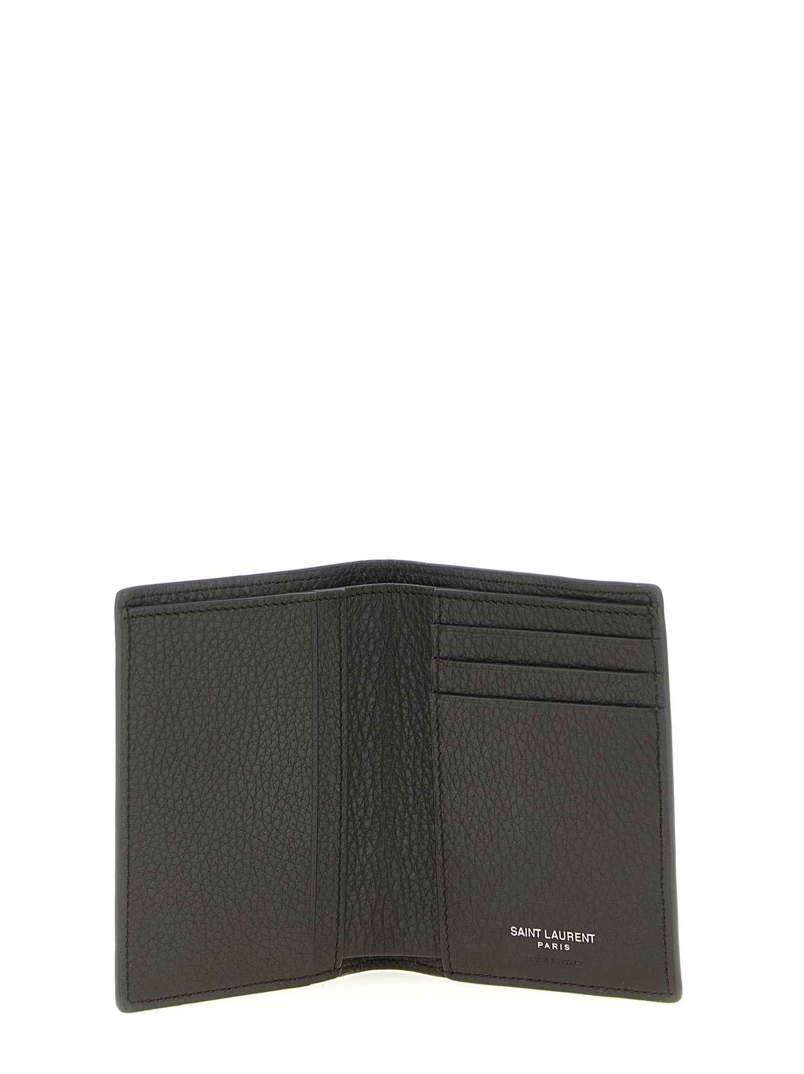 Brown Calfskin Leather Wallet