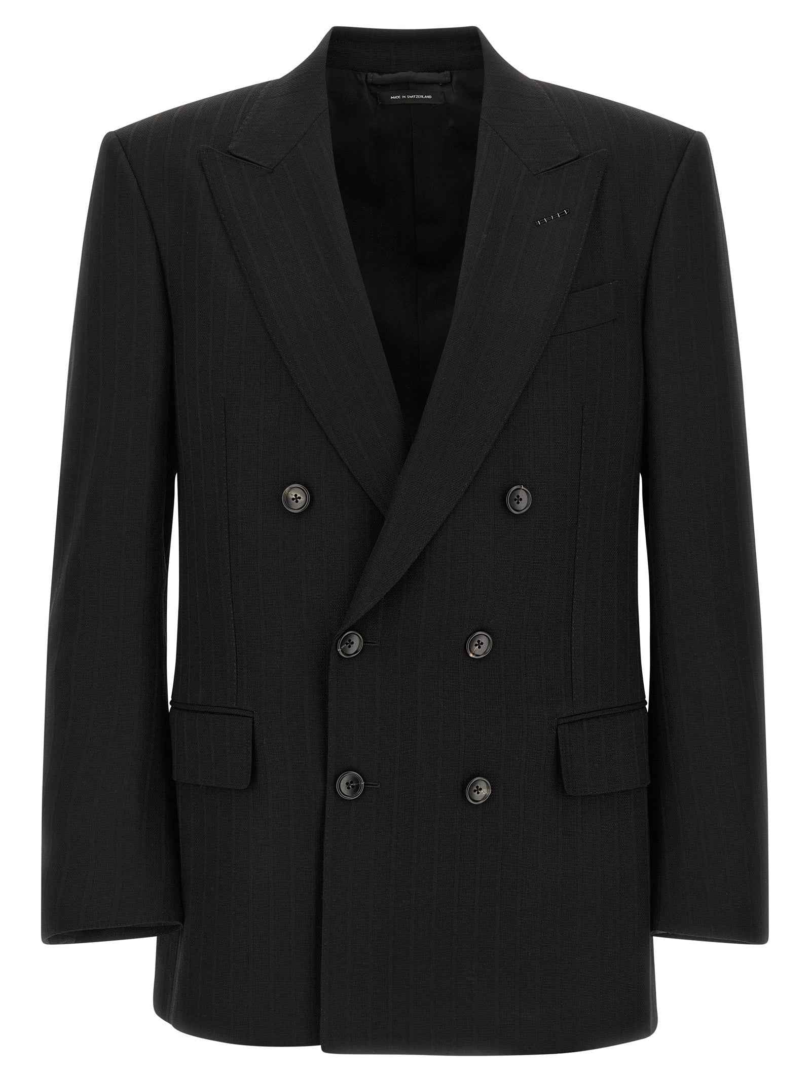 Black Wool Blazer