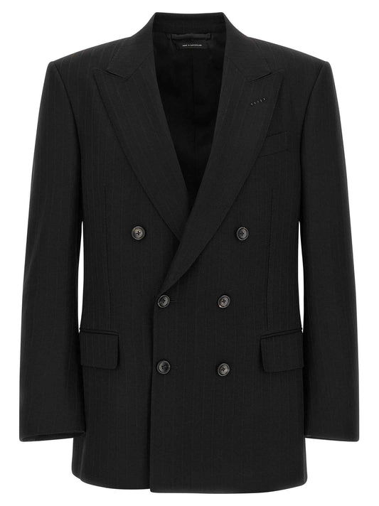 Black Wool Blazer
