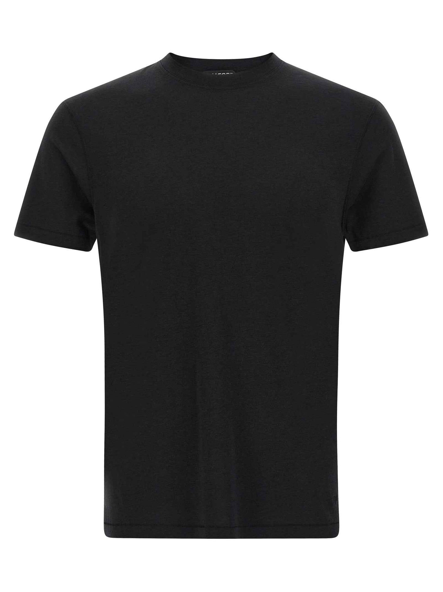 Black Lyocell T-Shirt