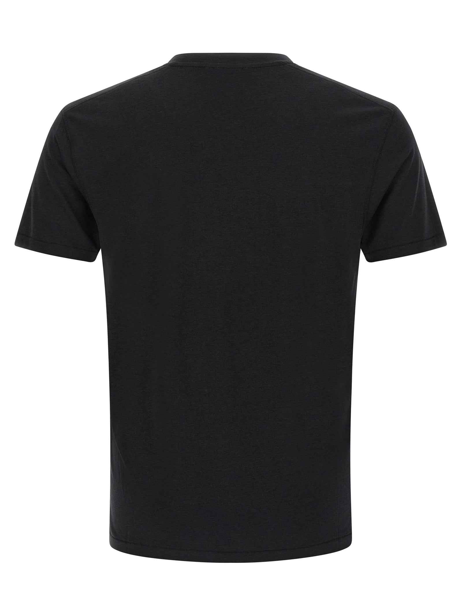 Black Lyocell T-Shirt