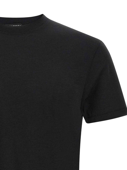 Black Lyocell T-Shirt