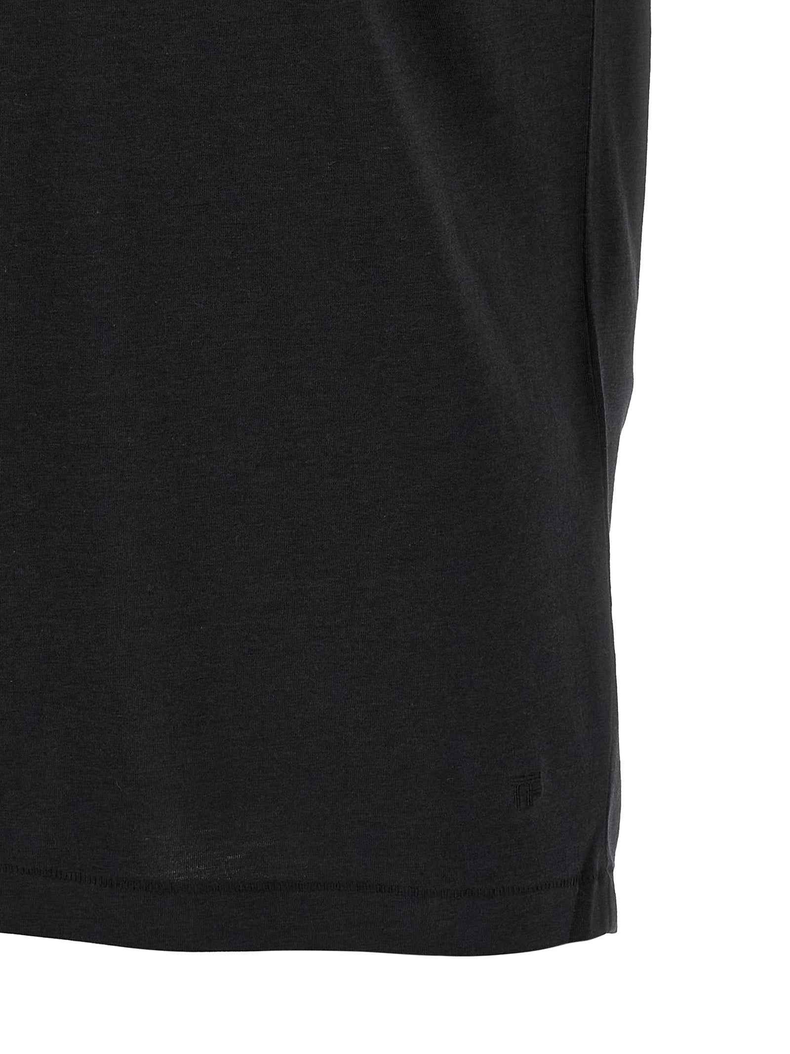 Black Lyocell T-Shirt