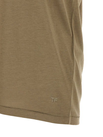 Bicolor Lyocell T-Shirt