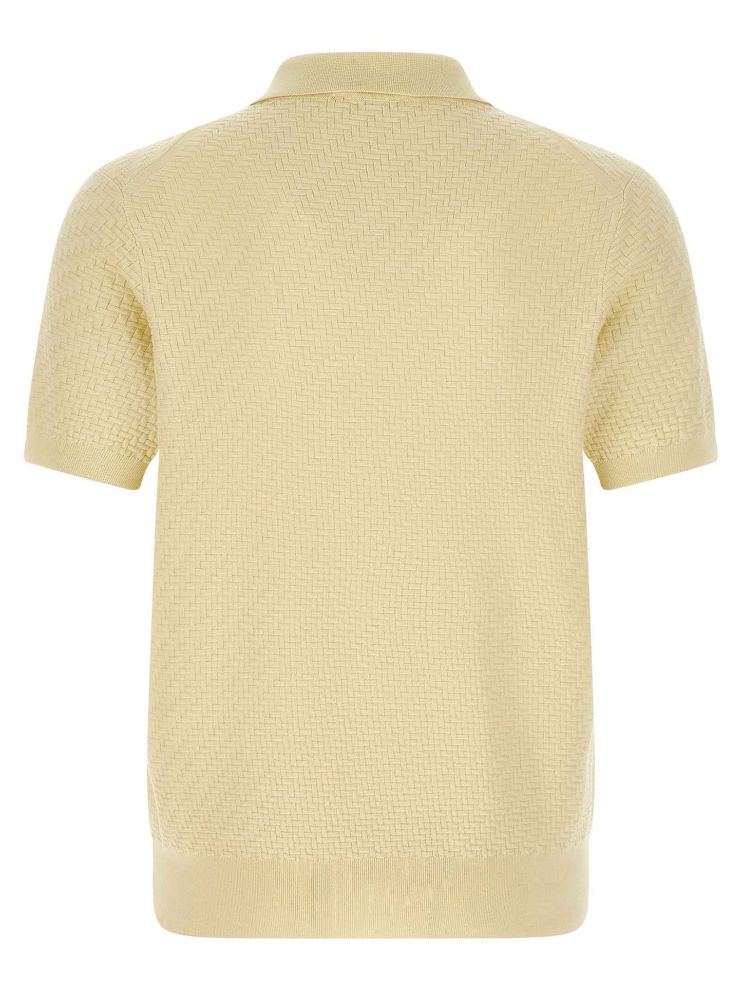 Bicolor Cotton Polo Shirt