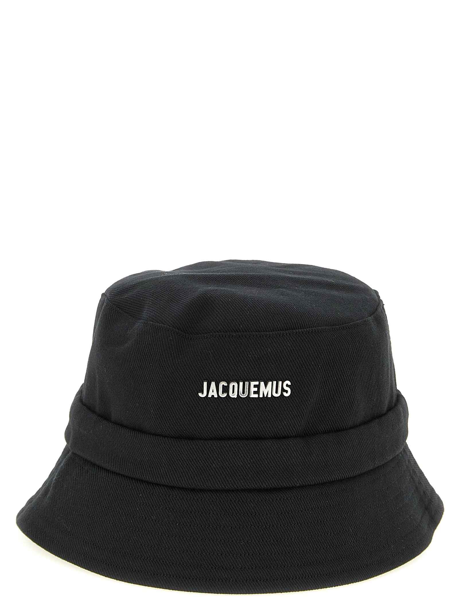 Black Cotton Bucket Hat