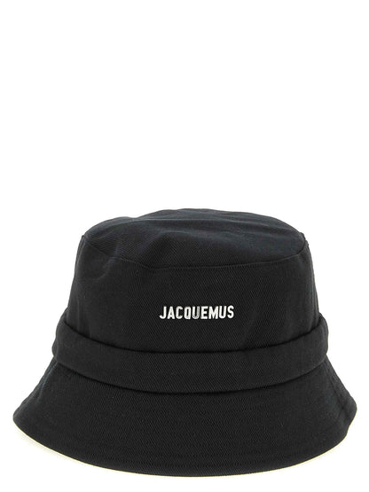 Black Cotton Bucket Hat