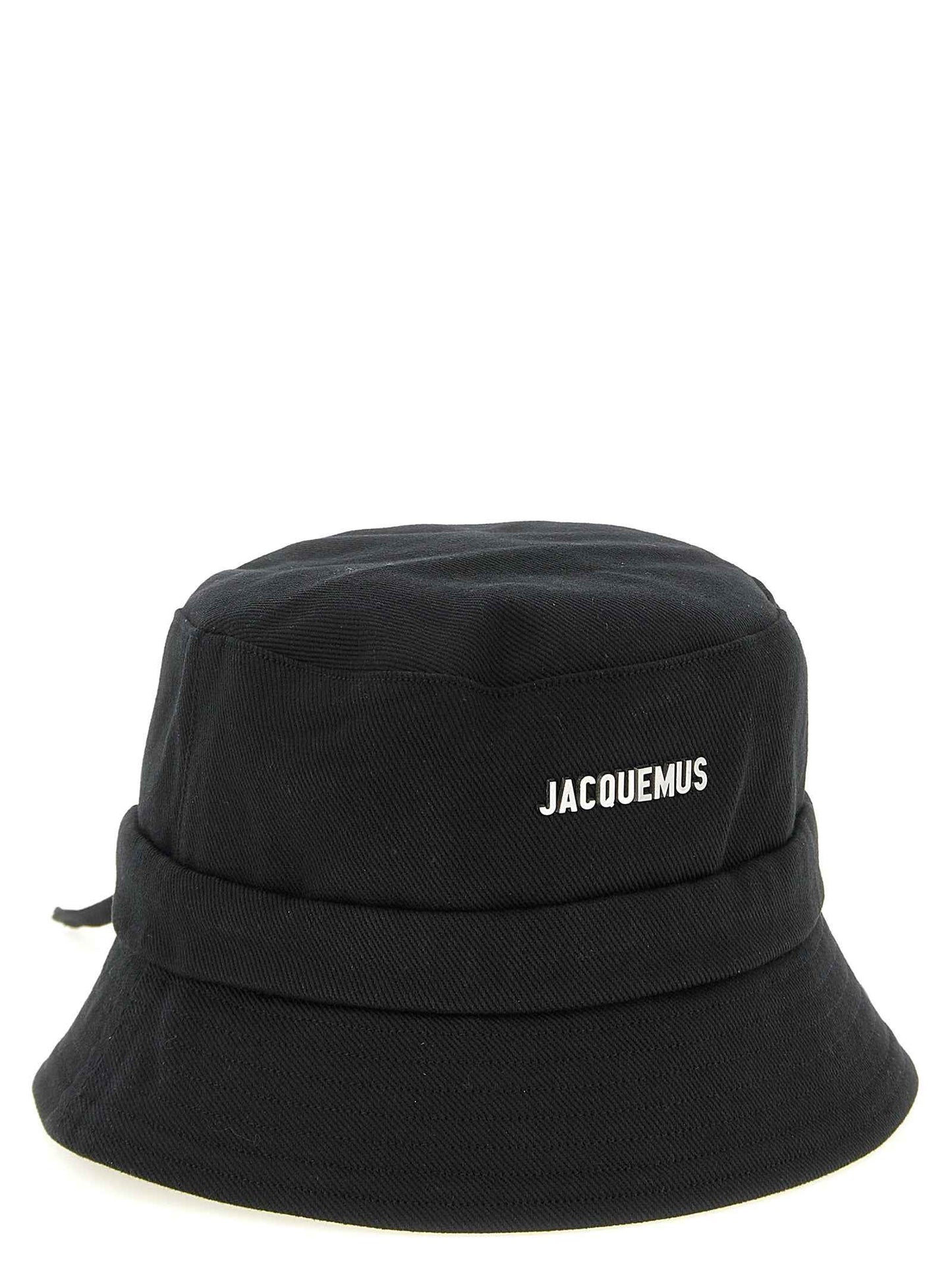 Black Cotton Bucket Hat