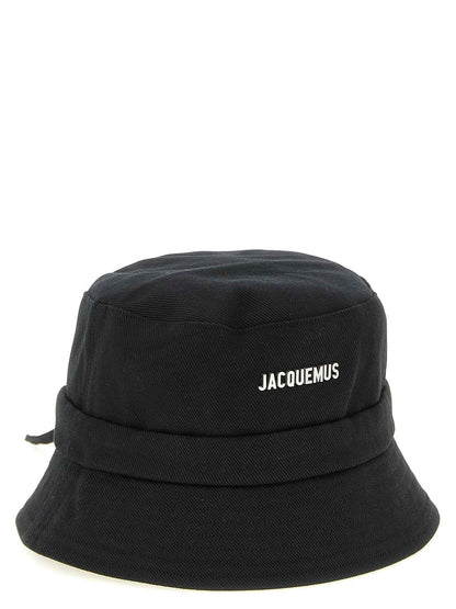 Black Cotton Bucket Hat