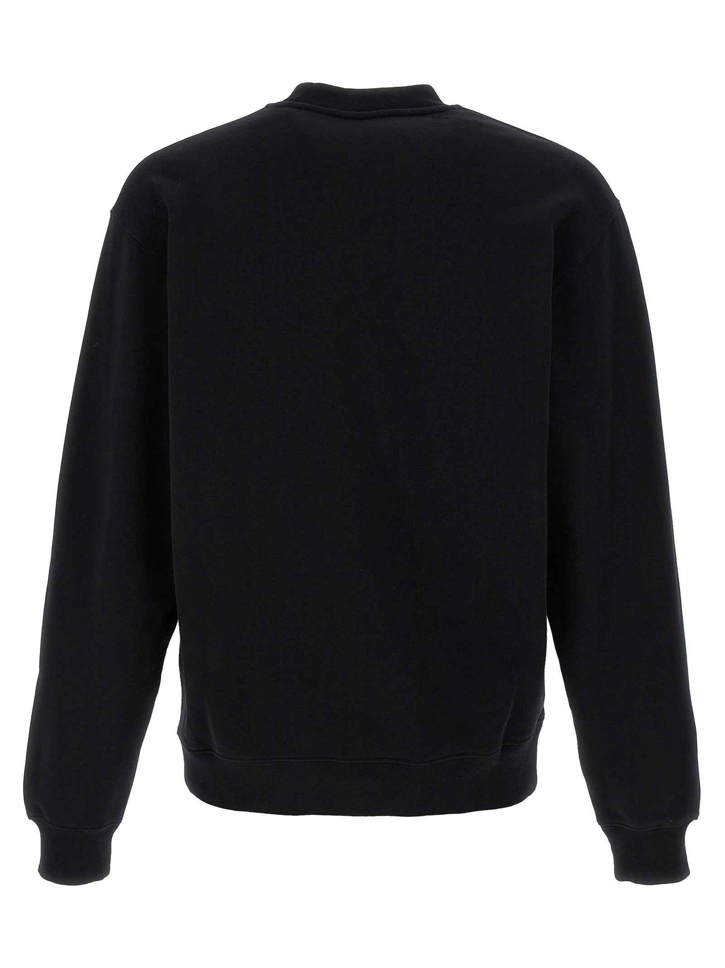 Black Cotton Sweatshirt