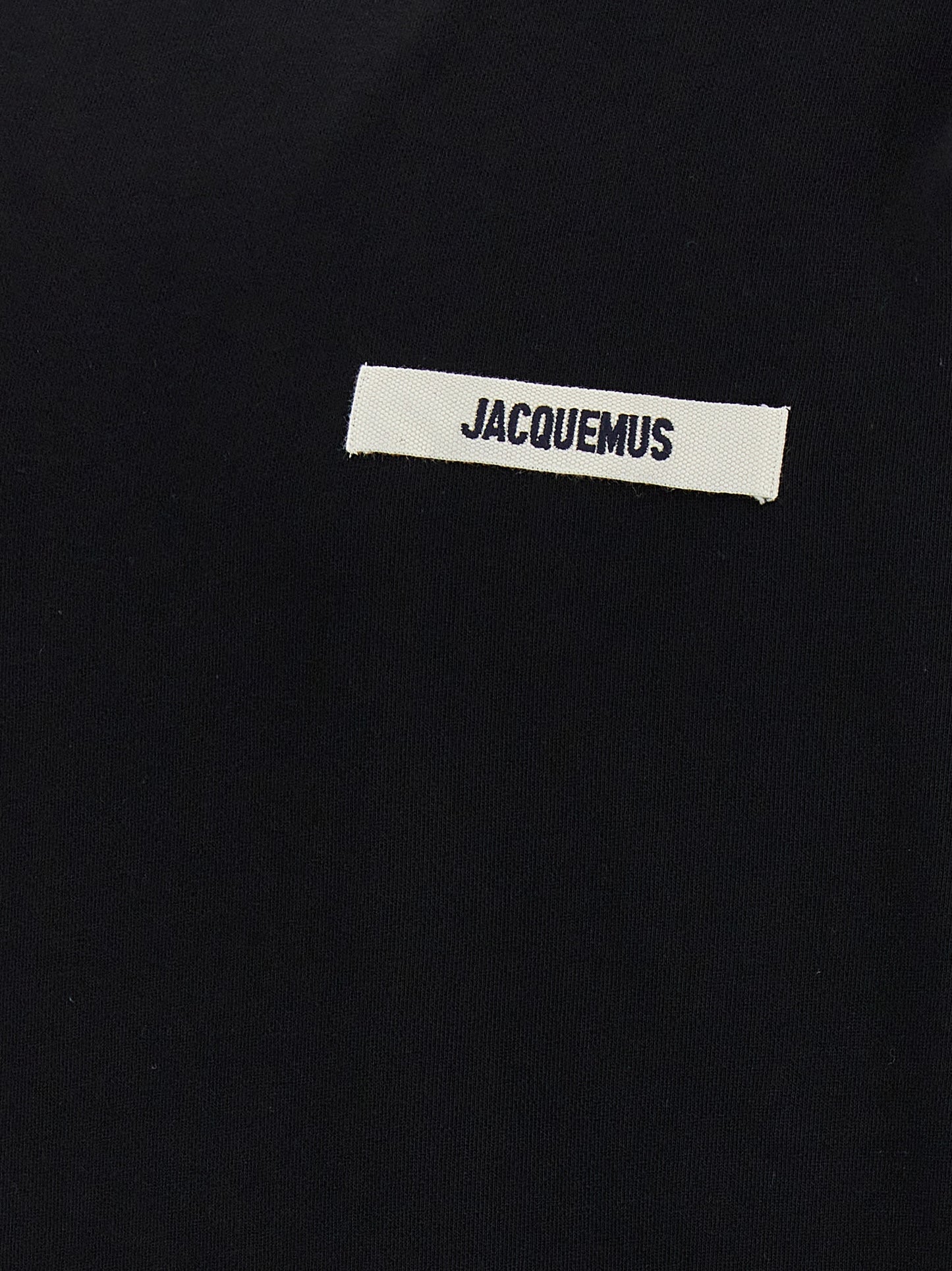 Black Cotton Sweatshirt