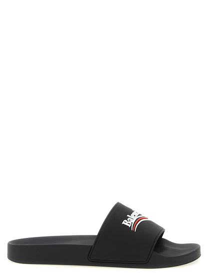 Black Plastic Slides