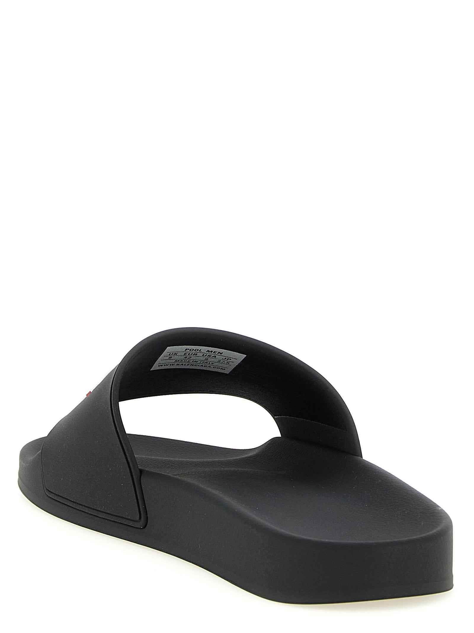 Black Plastic Slides