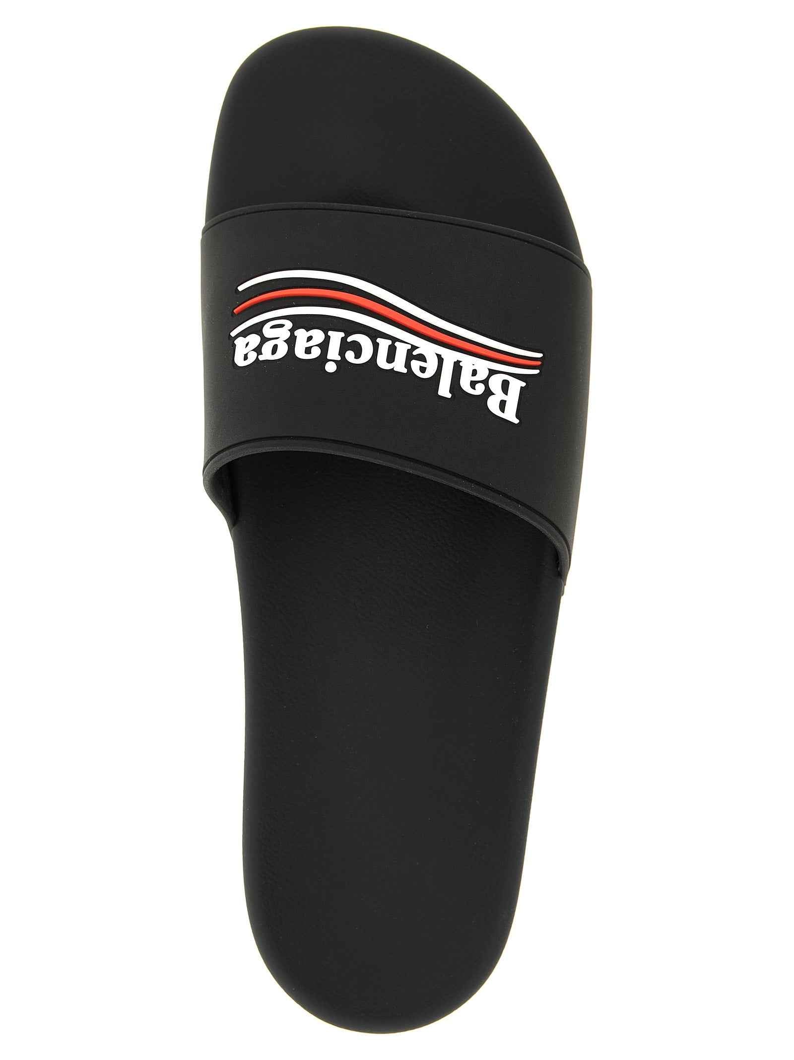 Black Plastic Slides
