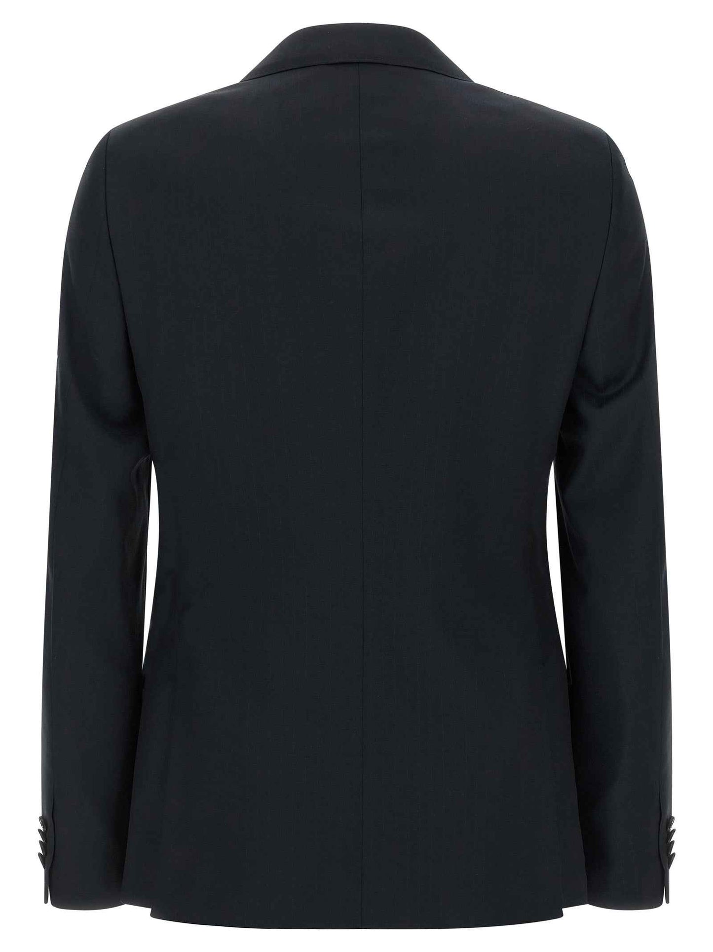 Blue Wool Two-Piece Suit
