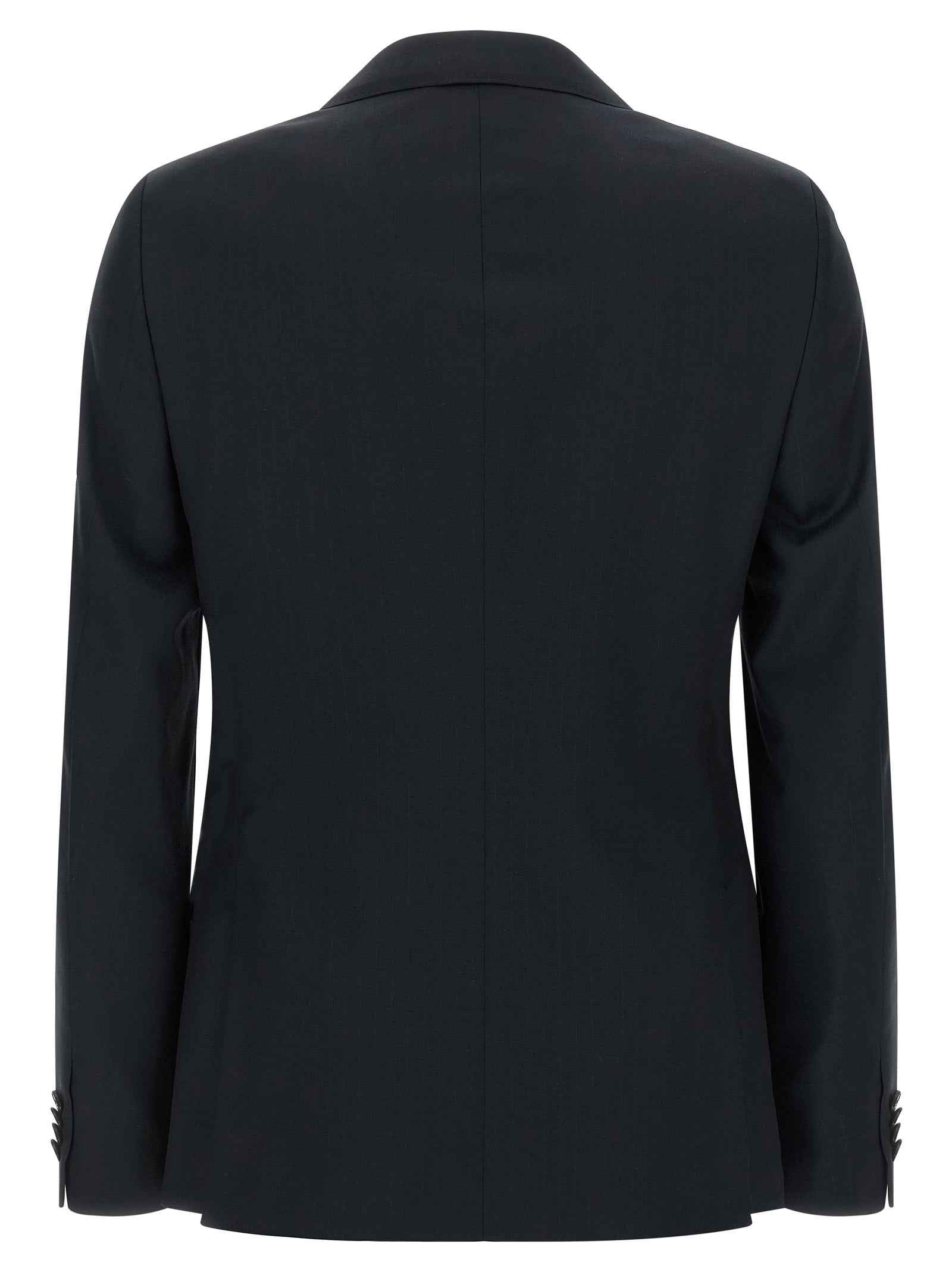 Blue Wool Two-Piece Suit