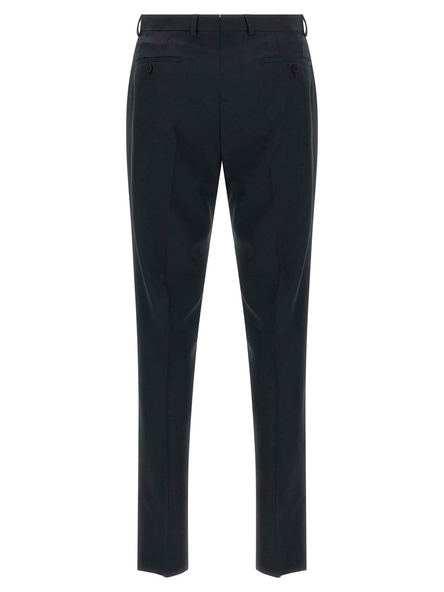 Blue Wool Two-Piece Suit