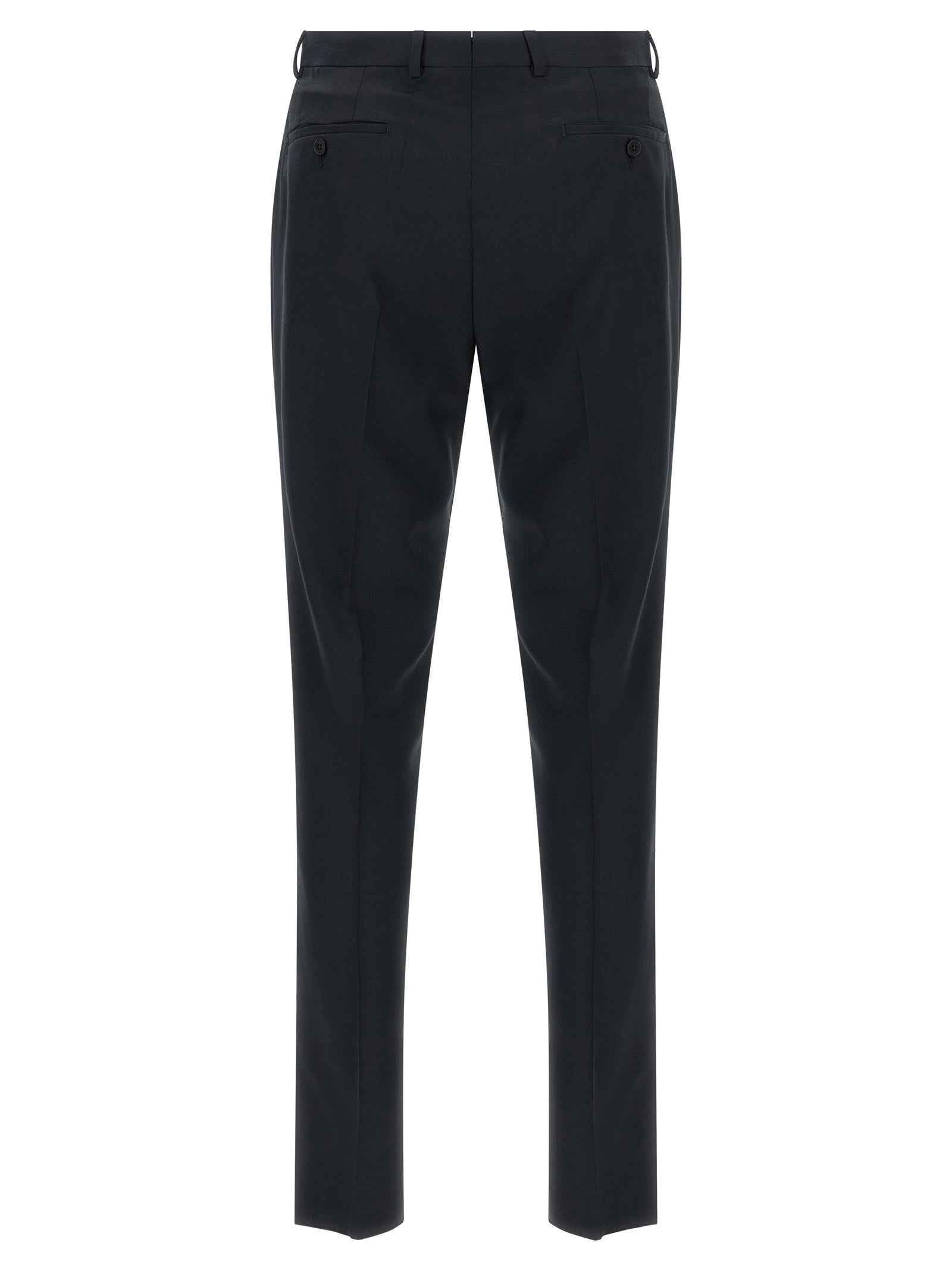 Blue Wool Two-Piece Suit