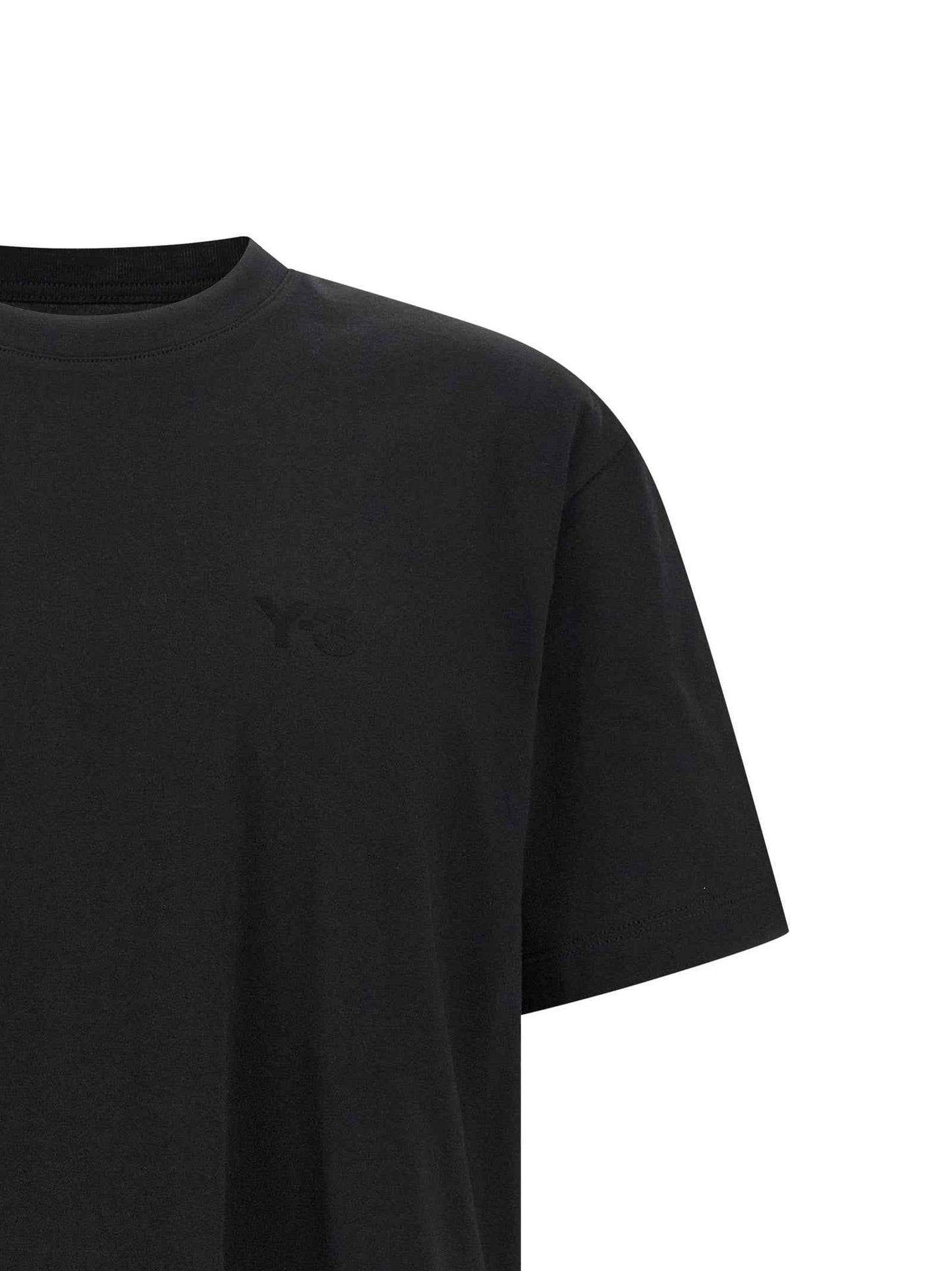Black Cotton T-Shirt
