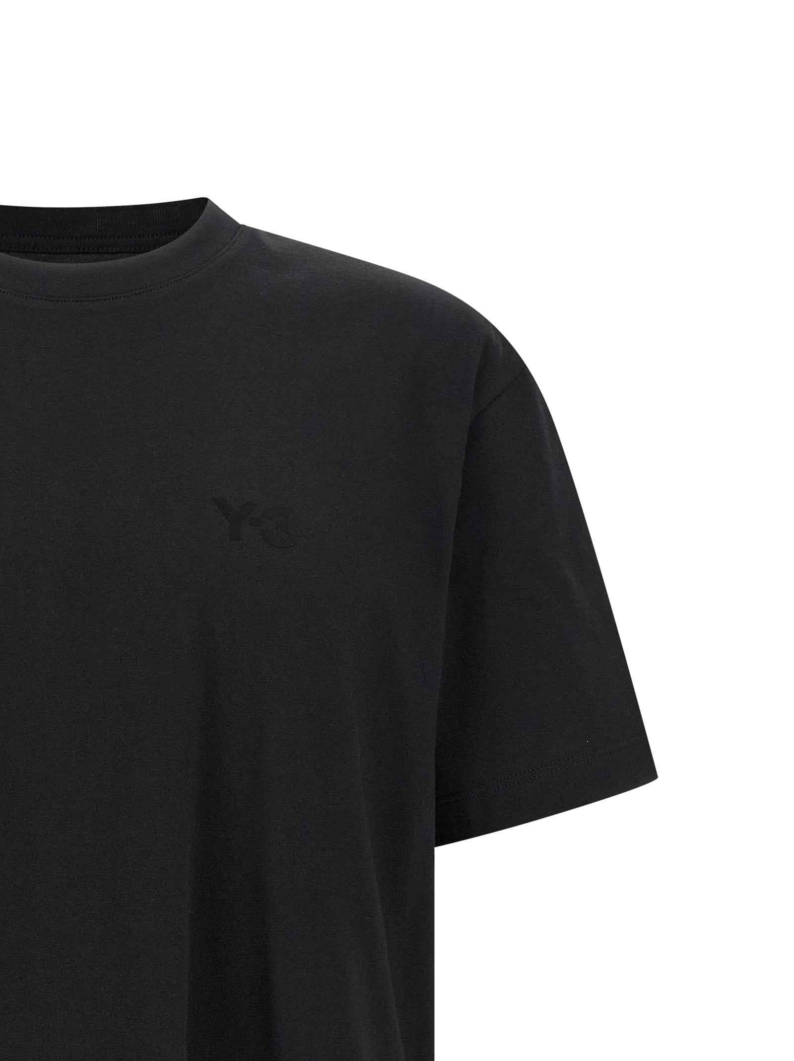 Black Cotton T-Shirt