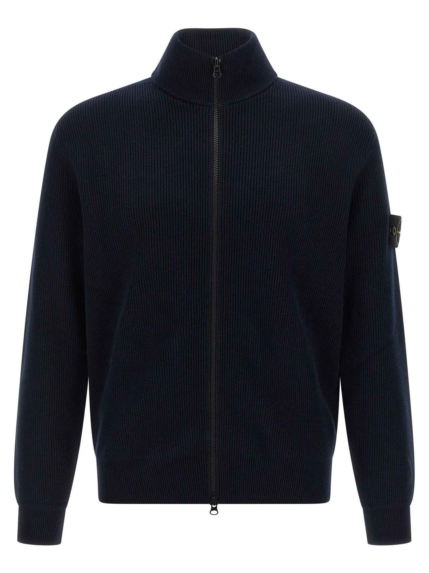 Blue Cotton Cardigan