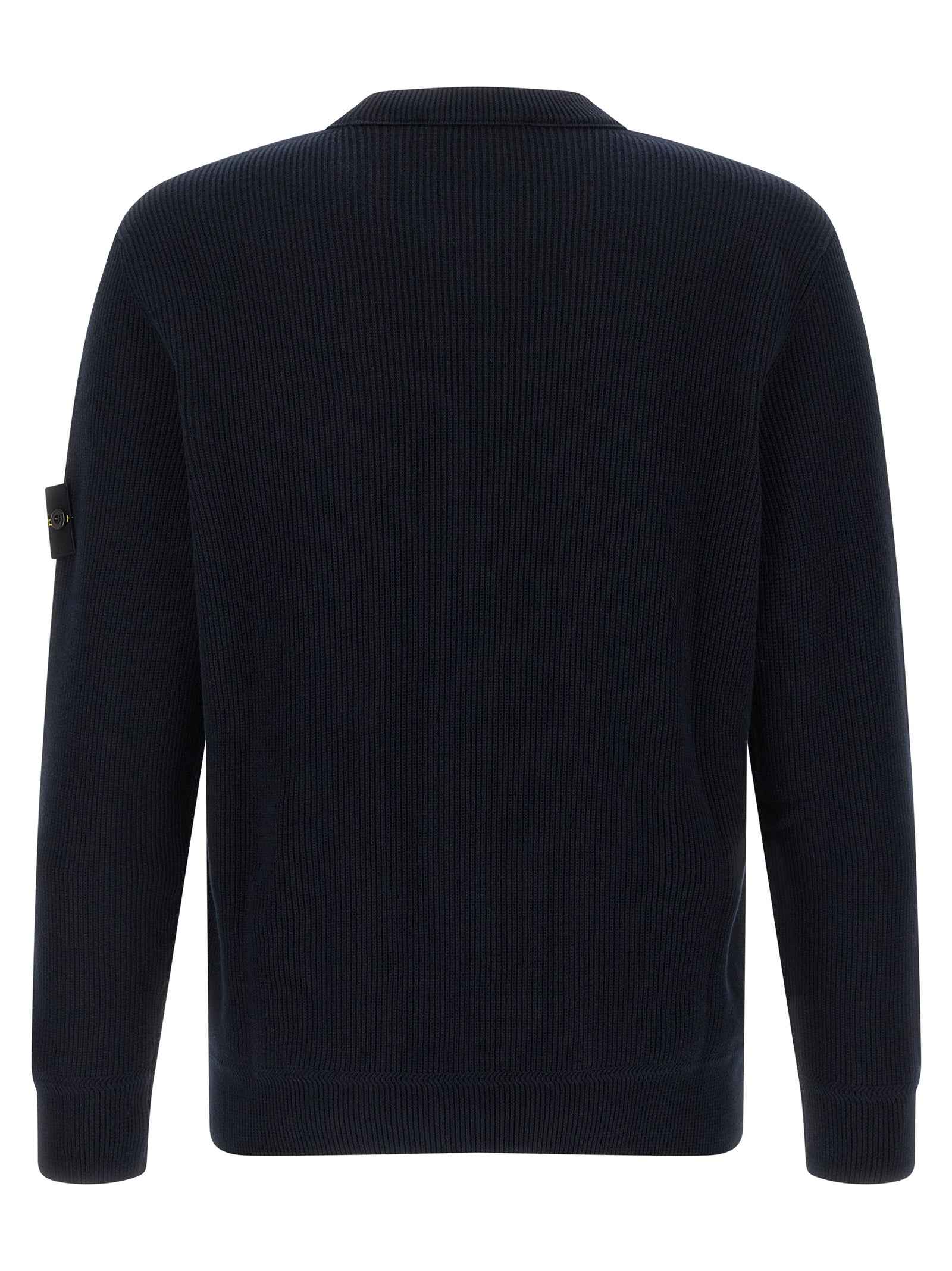 Blue Cotton Cardigan