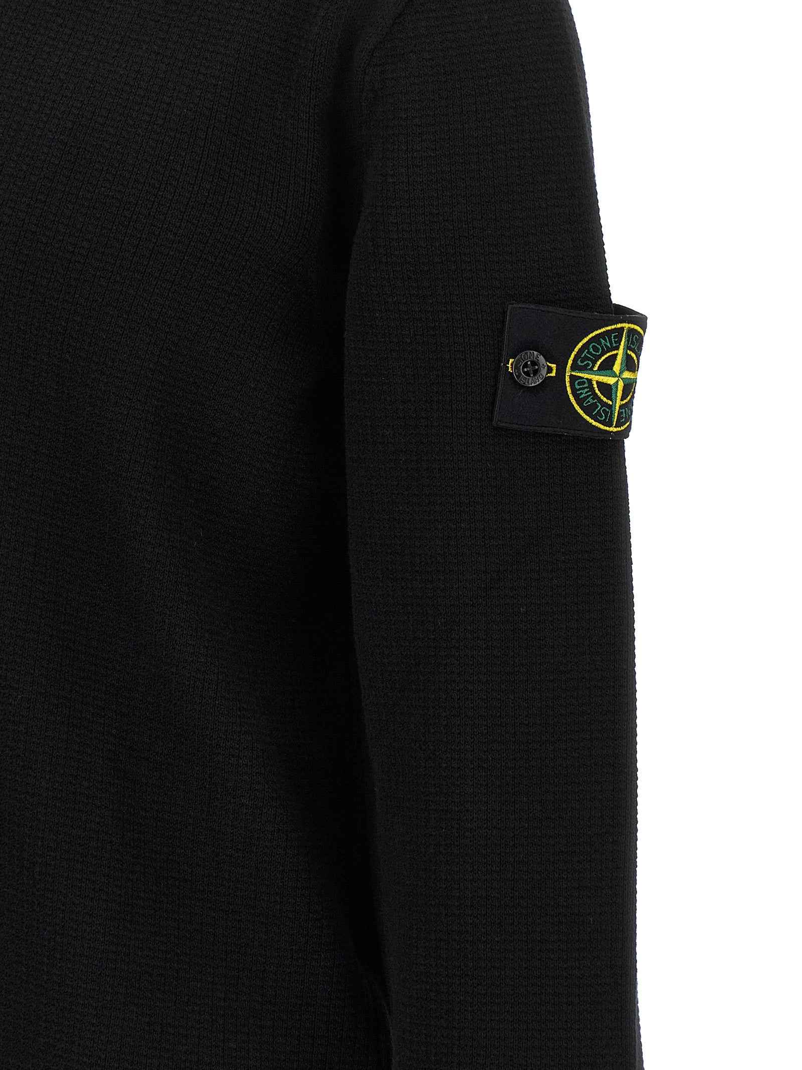Black Cotton Polo Shirt