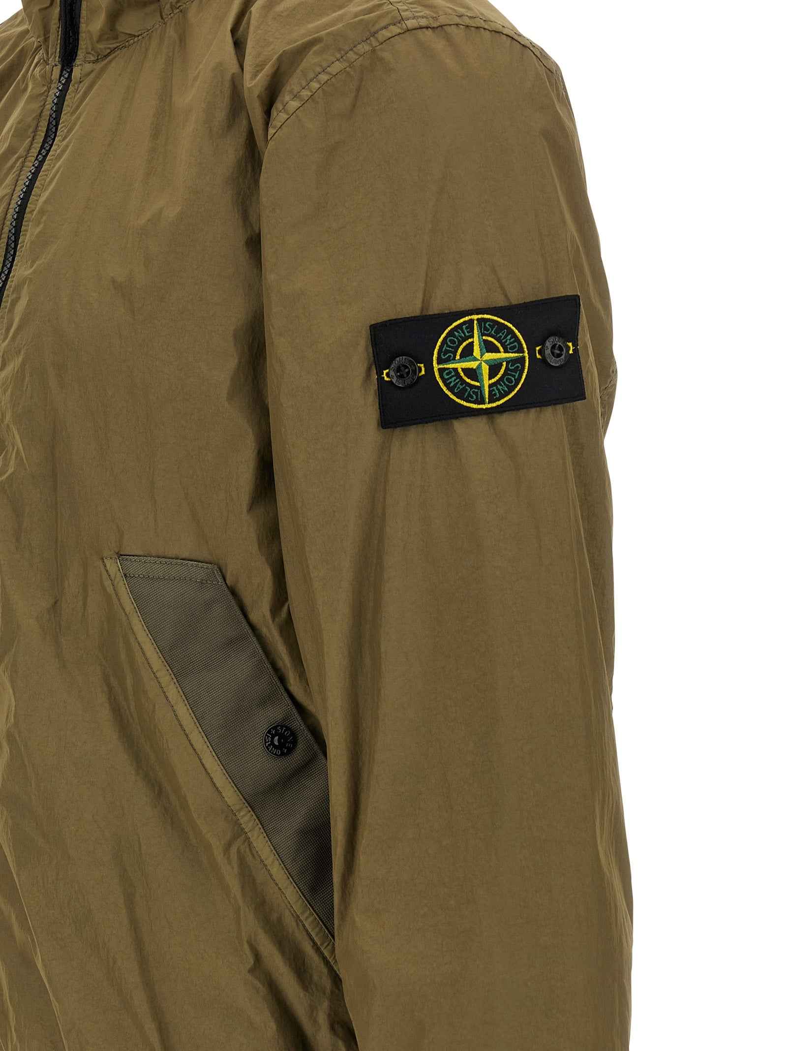 Bicolor Polyamide Shell Jacket