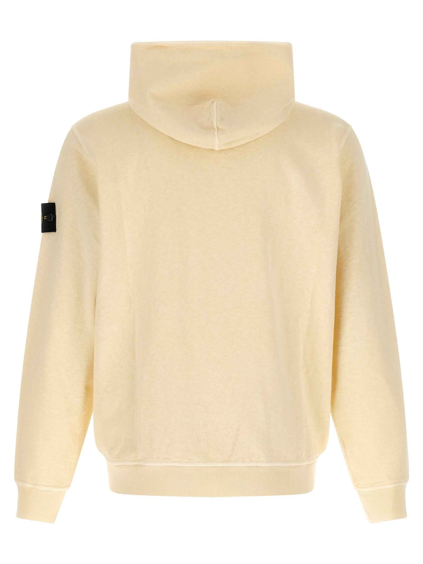 Beige Cotton Sweatshirt