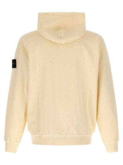 Beige Cotton Sweatshirt