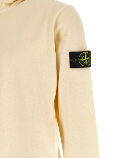 Beige Cotton Sweatshirt