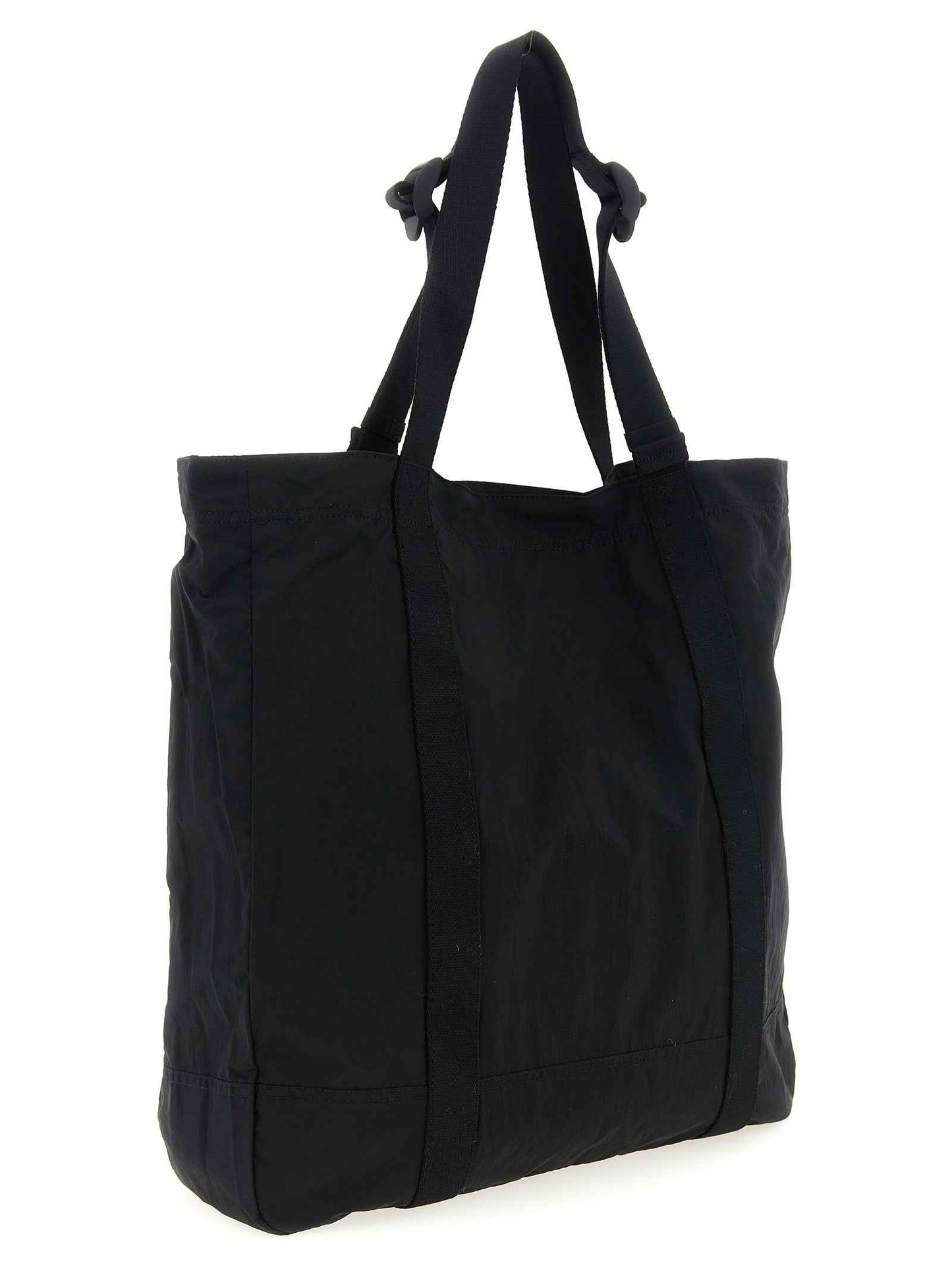 Black Polyamide Tote Bag