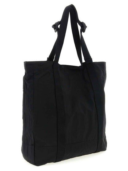 Black Polyamide Tote Bag